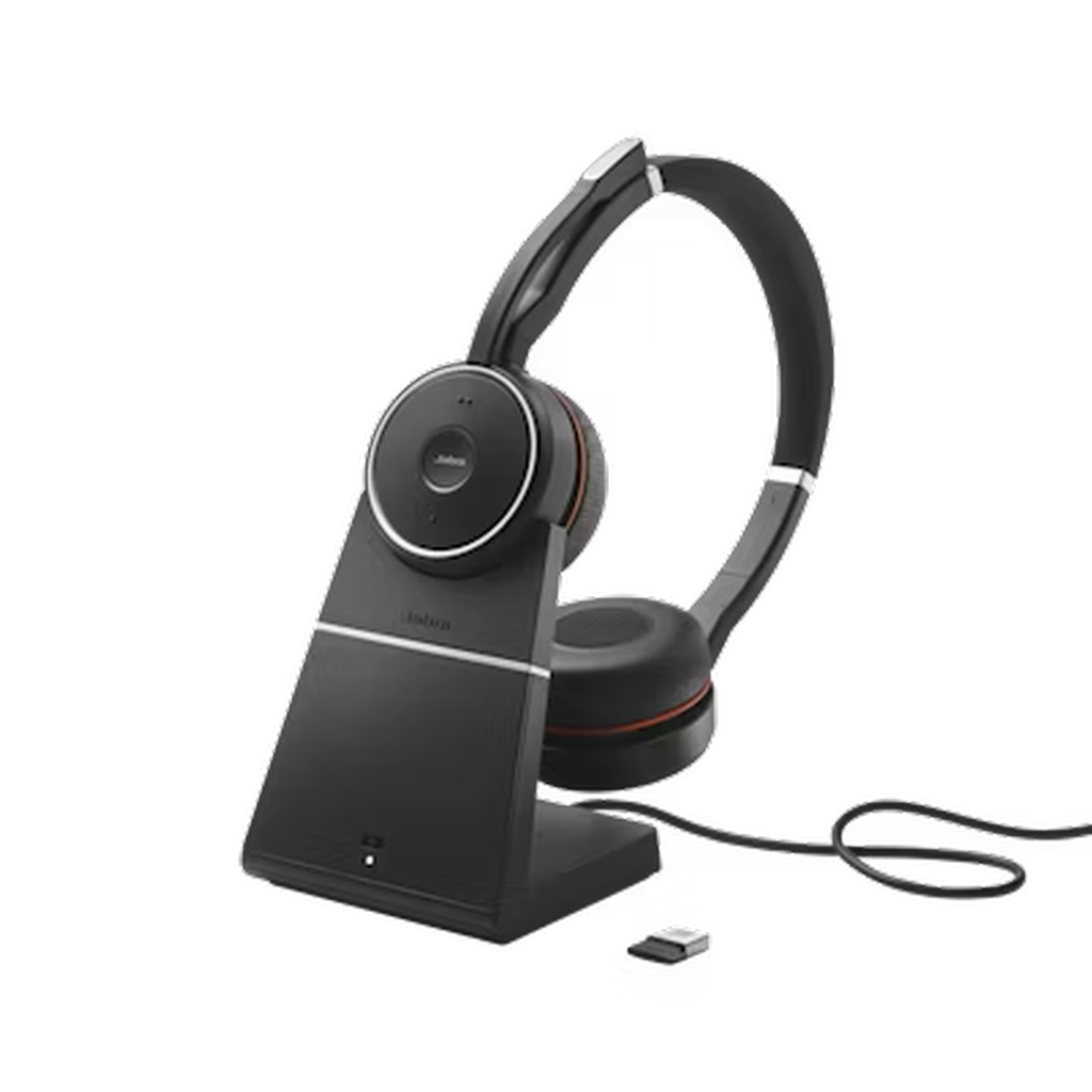 Jabra Evolve 75 SE Duo USB NC MS (ŞARJ ÜNİTELİ)