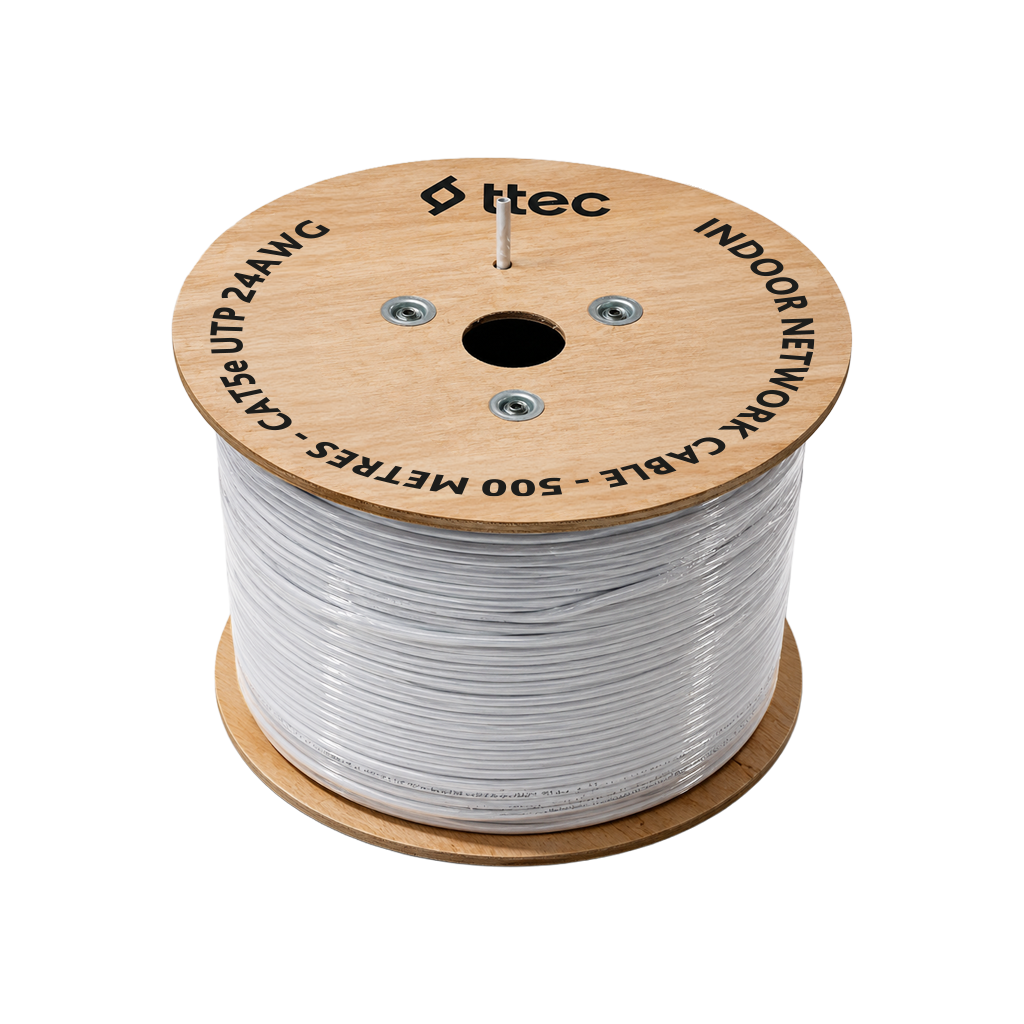 ttec KBL-CAT5e-24CCA/IN500B İç Mekan PVC Kablo - 500...