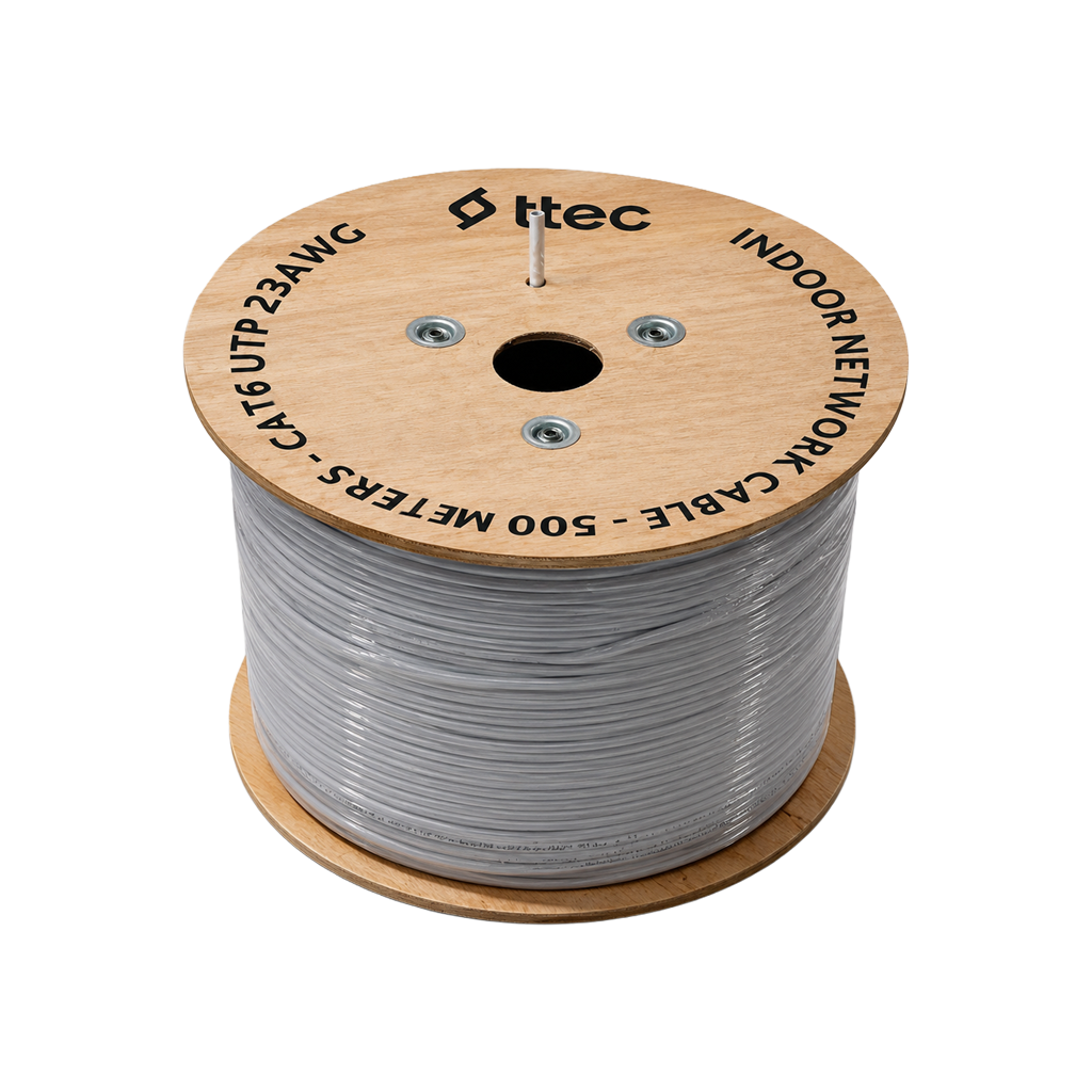 ttec KBL-CAT6-23CCA/IN500G İç Mekan PVC Kablo - 500m...