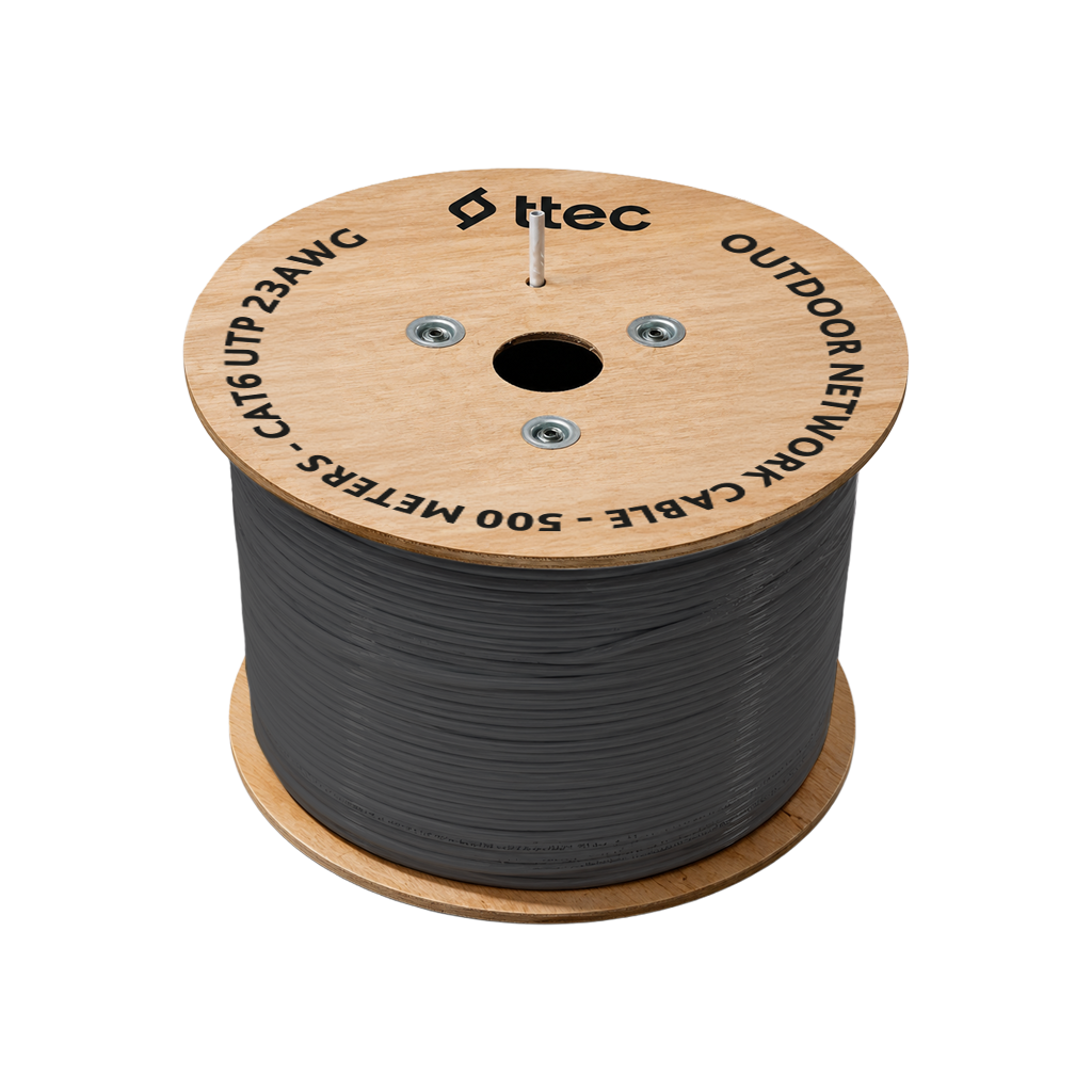 ttec KBL-CAT6-23CCA/OUT500S Dış Mekan PVC+PE Kablo -...