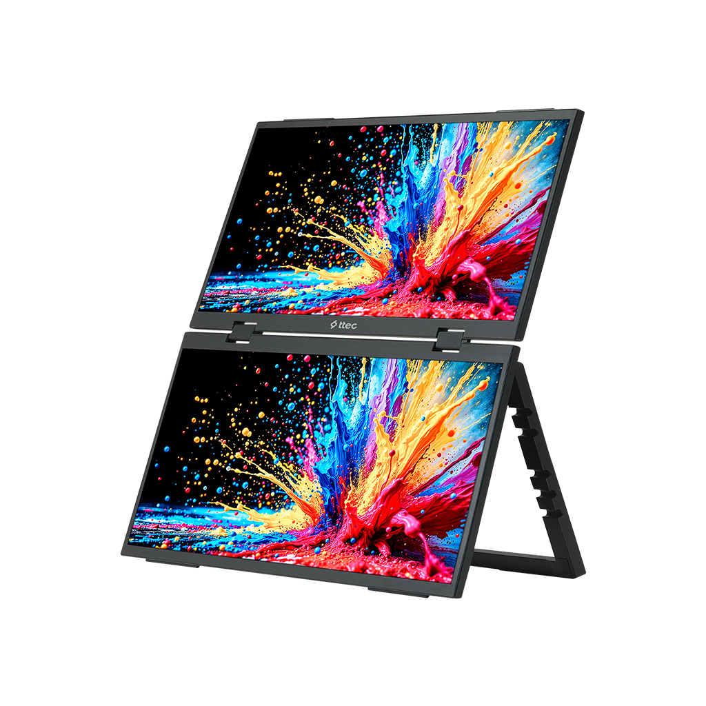 ttec M16DP 16” FHD Çift Ekran Taşınabilir LED Monitö...