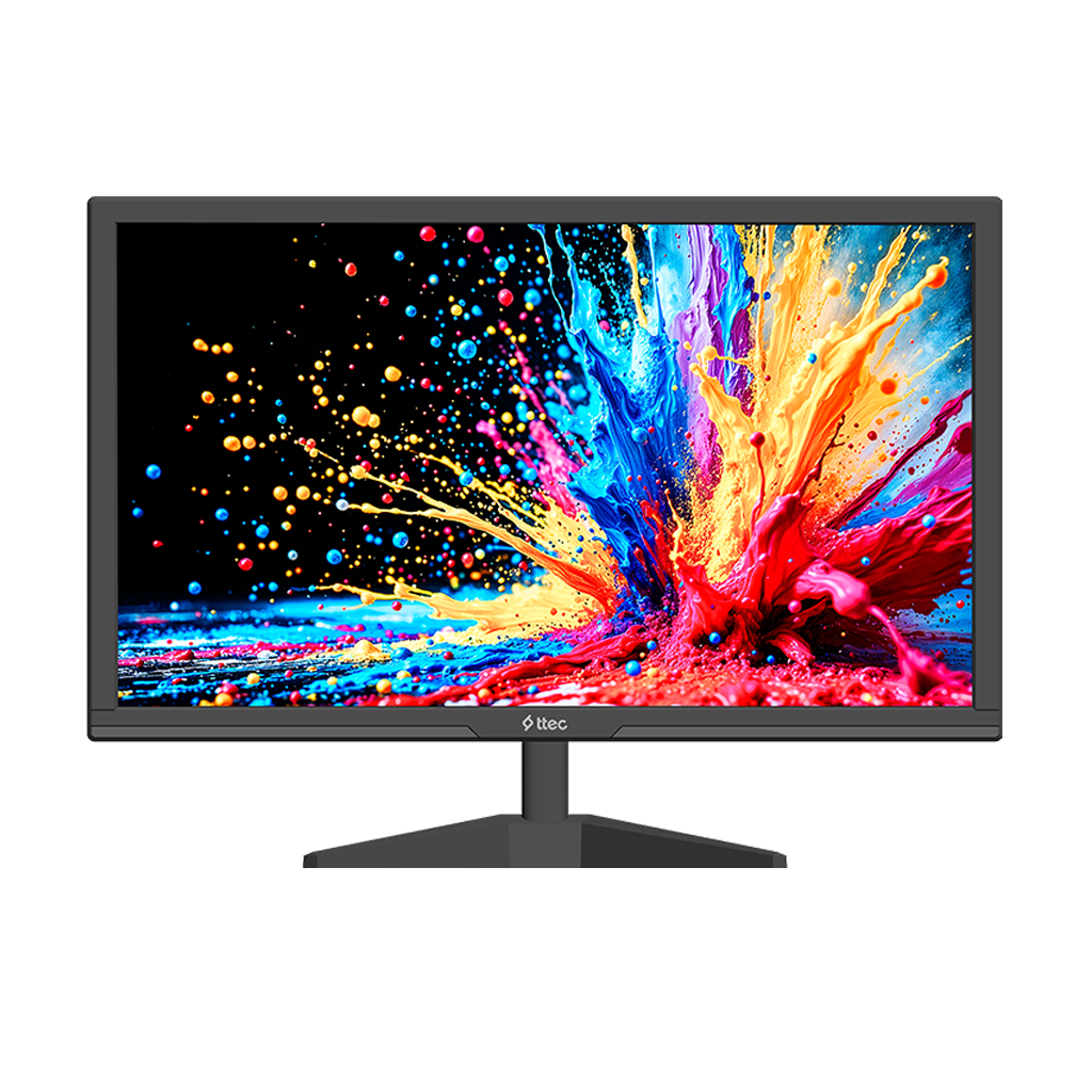 ttec M24S 24” FHD LED Monitör, VGA+HDMI (TSS)