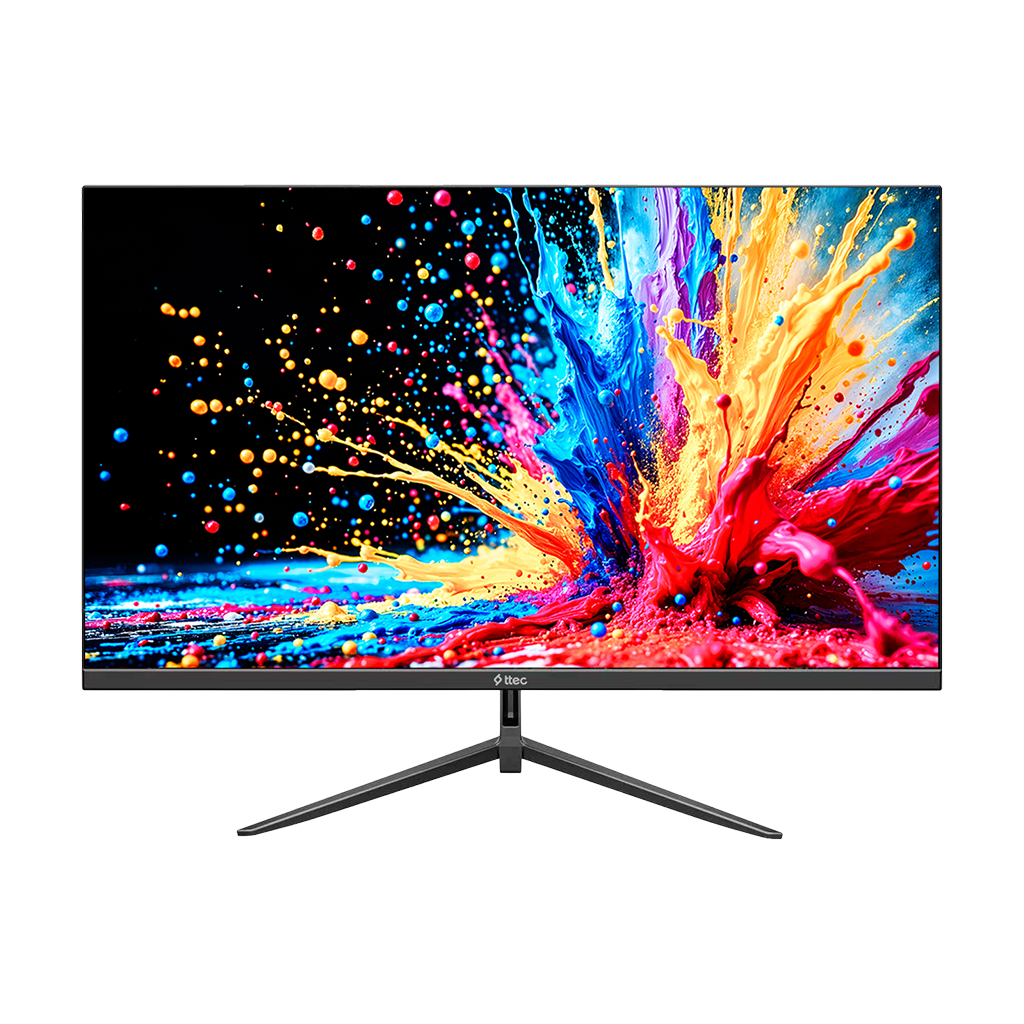 ttec M27SF 27” FHD Çerçevesiz LED Monitör, VGA+HDMI ...