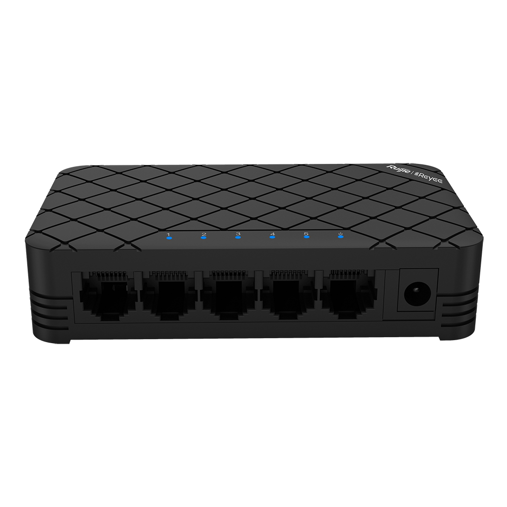 Reyee RG-ES05 5 Portlu, 10/100 Fast Ethernet, Tak Ça...