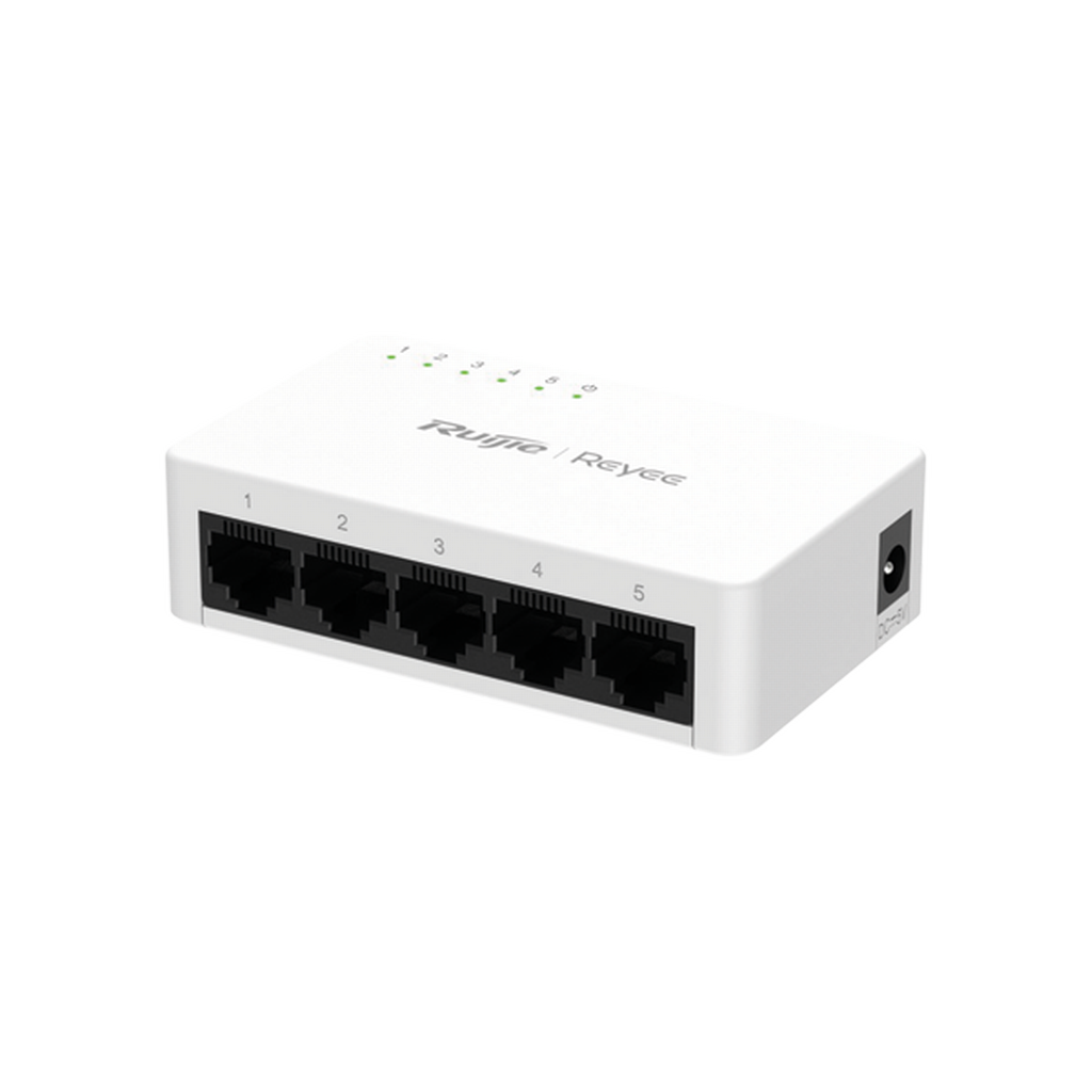 Reyee RG-ES05G-L 5 Portlu, 10/100/1000 Gigabit, Tak ...