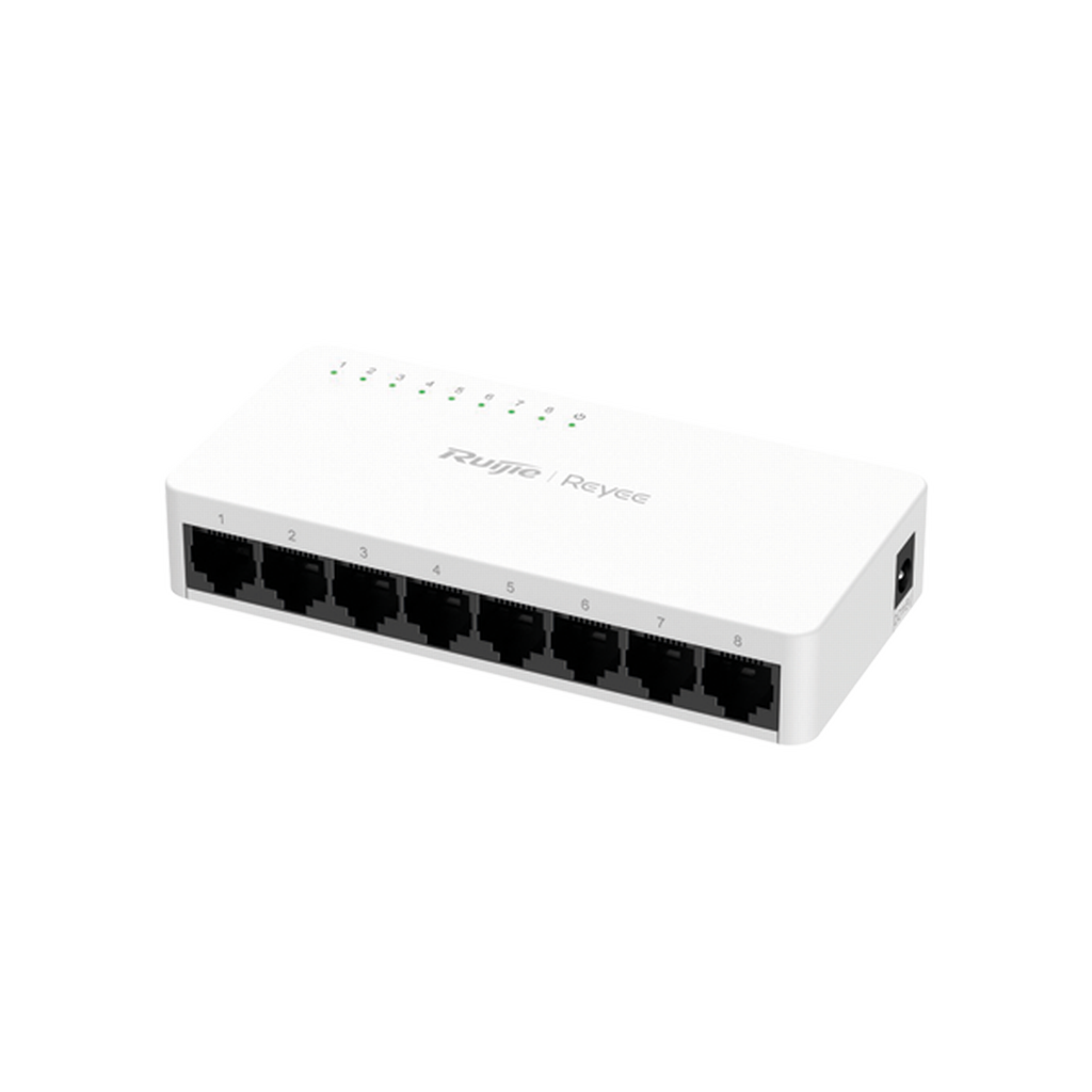 Reyee RG-ES08F 8 Portlu, 10/100 Fast Ethernet, Tak Ç...