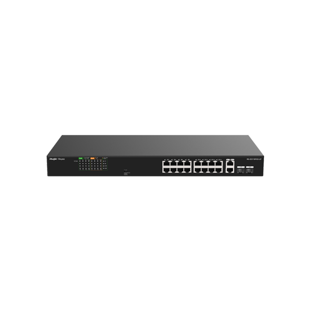 Reyee RG-ES118FGS-LP 18 Portlu, 10/100 Fast Ethernet...