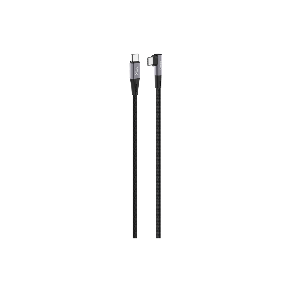 ttec AlumiCable USB-C USB-C 60W PD/QC 90° L Tasarıml...