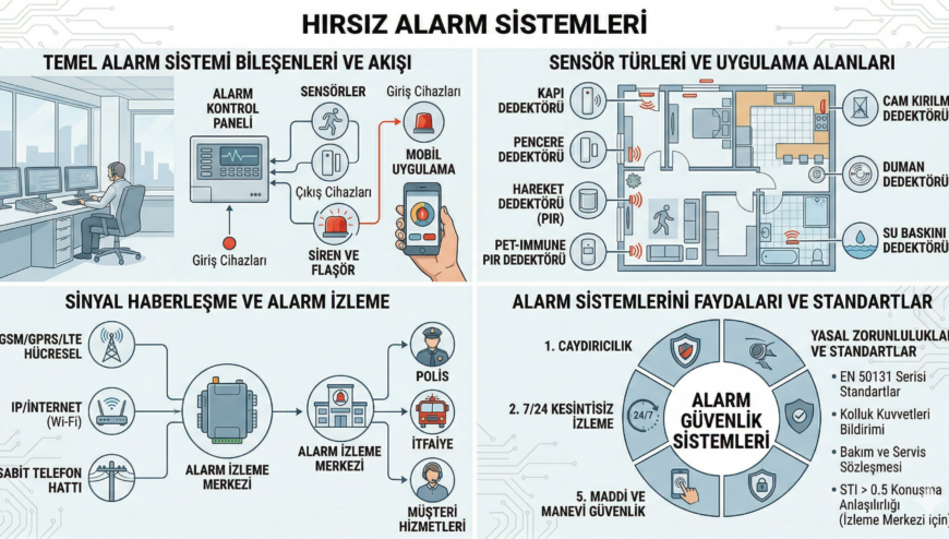 hırsız alarm sistemleri
