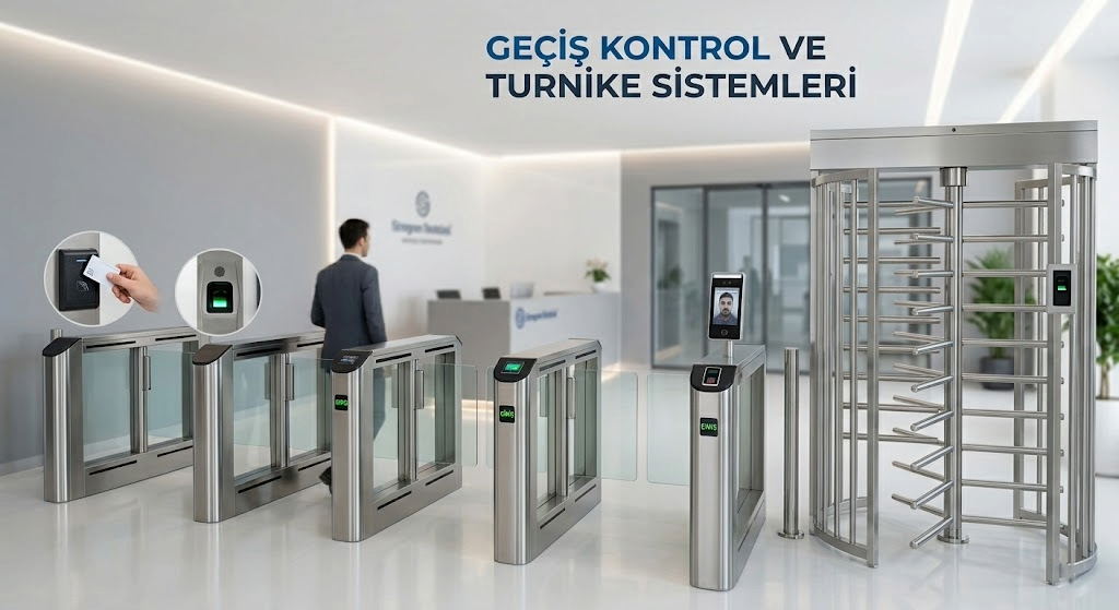 Geçiş Kontrol ve Turnike Sistemleri