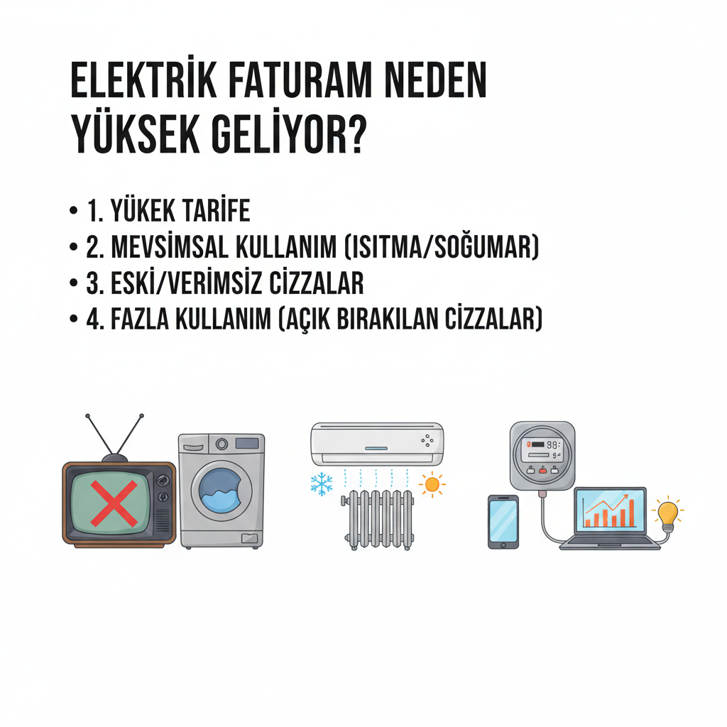 Elektrik Faturam Neden Yüksek
