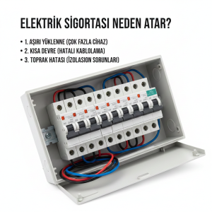 Elektrik Sigortası Neden Atar? 5 Temel Sebep