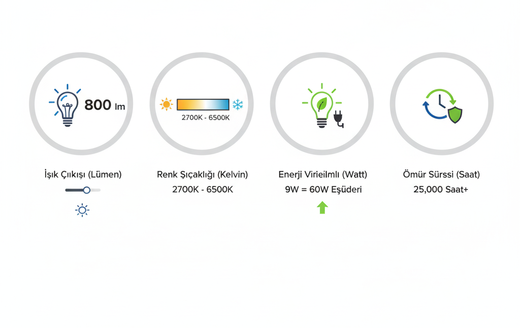 En İyi LED Ampul Seçerken Dikkat Edilmesi Gerekenler