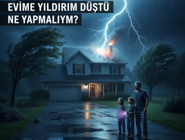 Evinize Yıldırım Düştüğünde Yapmanız Gerekenler