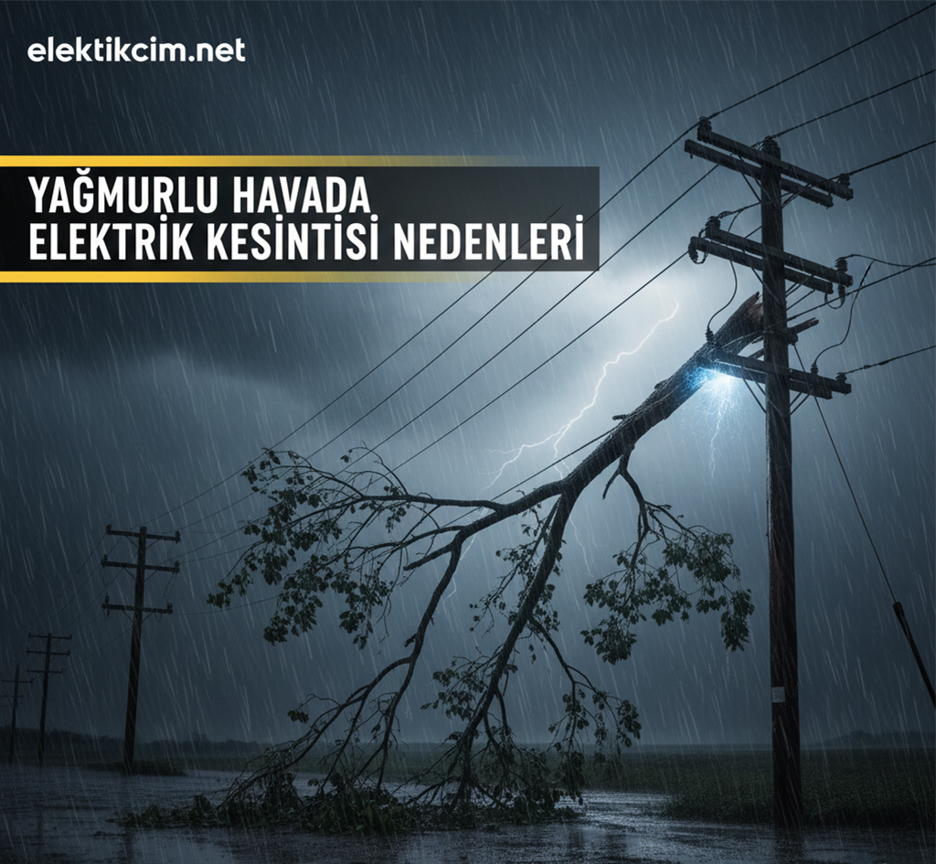 Fırtına ve Rüzgarlı Havalarda Elektrik Kesintileri