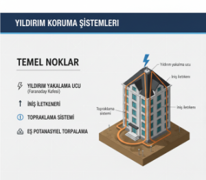 Yıldırım Koruma Sistemleri | Binalar İçin 5 Güvenlik Adımı